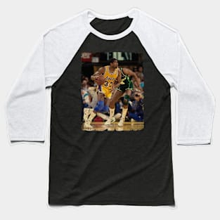 Scenery From Lakers vs Bucks Throughout The 1980's Baseball T-Shirt